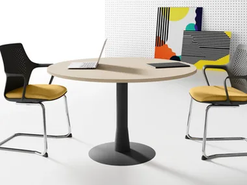 OXI - Round meeting table by Las Mobili - view 2